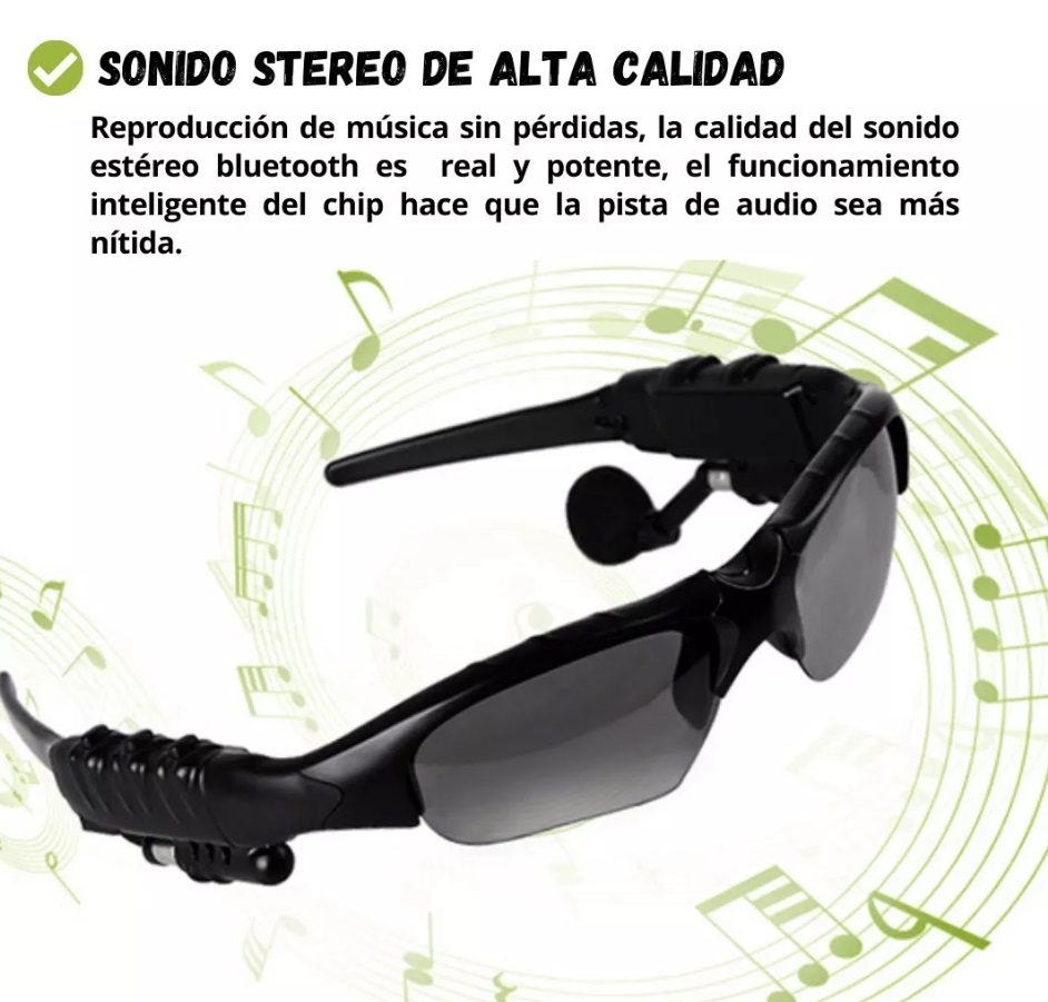 LENTES CON BLUETOOTH MICROFONO-YUZU- A - Imagen 6