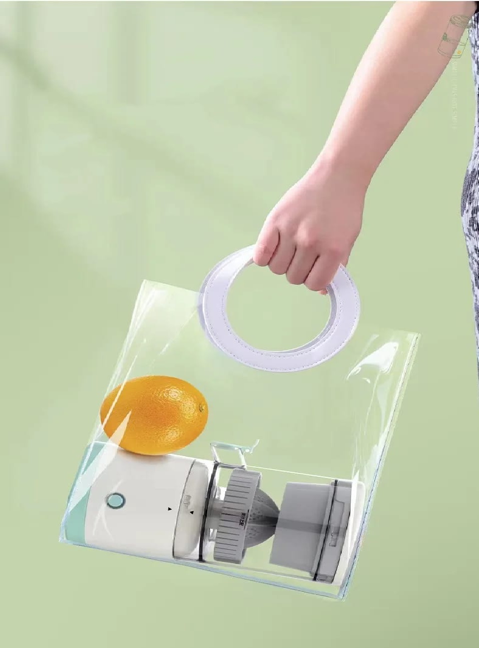 EXPRIMIDOR RECARGABLE PORTATIL DE FRUTAS-D - Imagen 7